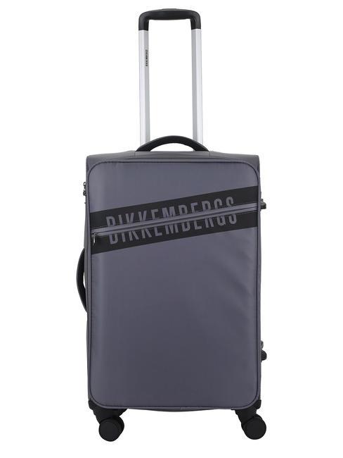 BIKKEMBERGS AUDRIK Trolley misura media grigio - Trolley Semirigidi