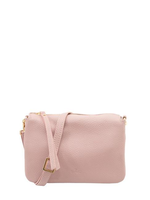 LESAC SIMONA Borsa a tracolla tris pelle dollaro millenial pink - Borse Donna