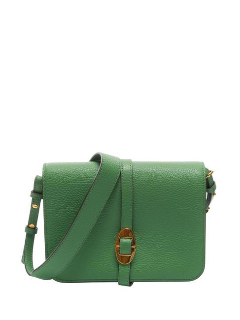 COCCINELLE COSIMA Borsa a tracolla in pelle martellata peppermint - Borse Donna