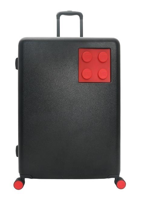 LEGO SIGNATURE Trolley misura media nero/rosso - Trolley Rigidi