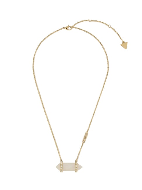 GUESS GOOD VIBES Collana con pietra oro - Collane