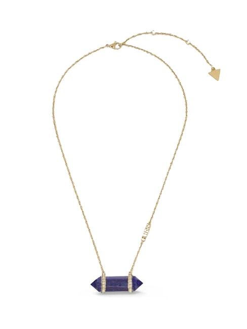 GUESS GOOD VIBES Collana con pietra yellow gold/bleu - Collane