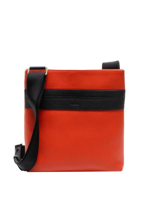 FURLA HUNTER  Borsello in pelle arancioa - Tracolle Uomo