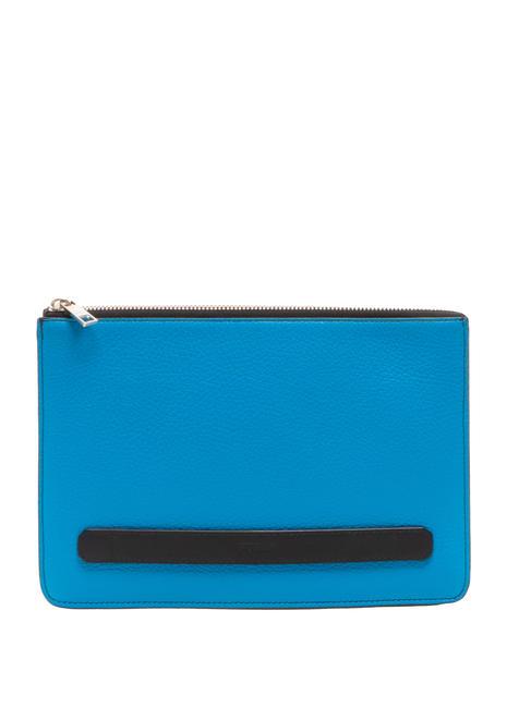 FURLA ULISSE Clutch in pelle di vitello st eracle turchese h - Borse Donna