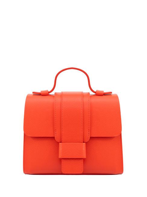 LESAC SABRINA Borsa a cartelletta pelle dollaro coral - Borse Donna