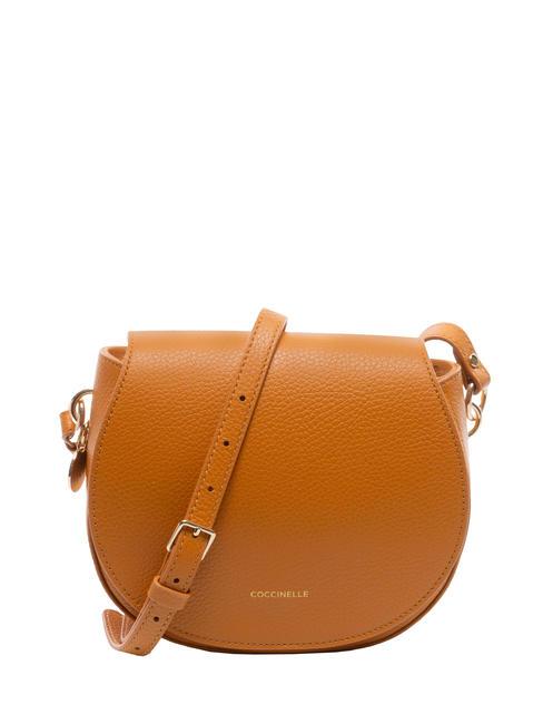 COCCINELLE ALPHA  Mini Bag a tracolla, in pelle paprika - Borse Donna