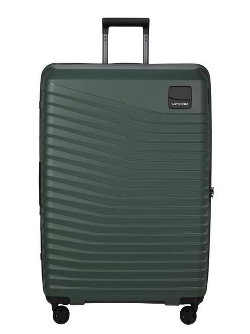 SAMSONITE INTUO Trolley extra large espandibile olivegreen - Trolley Rigidi