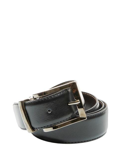 ROCCOBAROCCO DOUBLEFACE Cintura reversibile nero/moro - Cinture