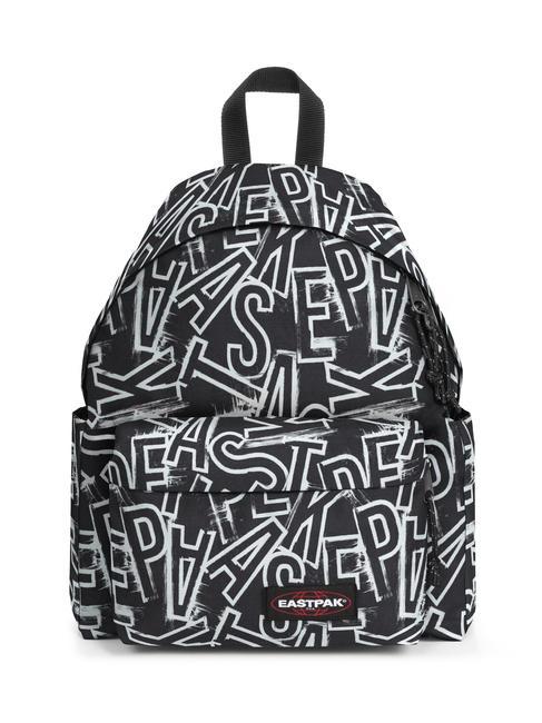 EASTPAK PADDED DAY PAK'R Zaino porta PC 14" con tasca porta borraccia ep lettersblack - Zaini Scuola & Tempo Libero