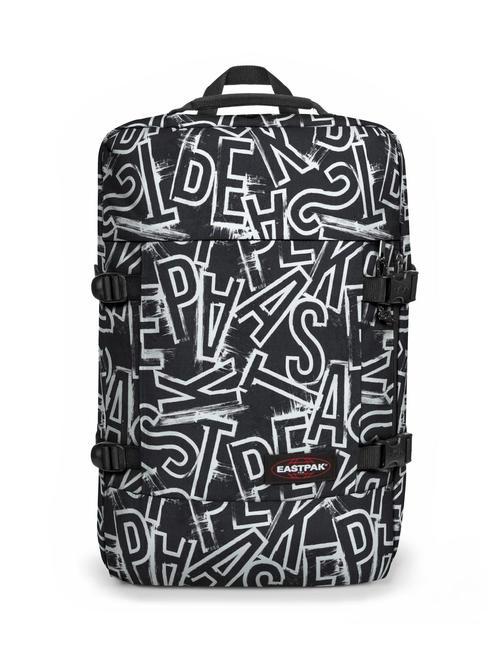 EASTPAK TRAVELPACK  Zaino da viaggio, porta pc 17" ep lettersblack - Zaini Scuola & Tempo Libero