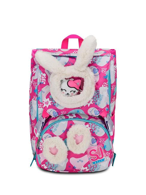 SJGANG PINKFUR GIRL Zaino sdoppiabile radiance blue - Zaini Scuola & Tempo Libero