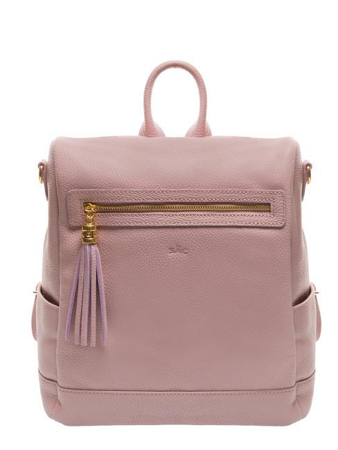 LESAC LILLA  Zaino in pelle millenial pink - Borse Donna