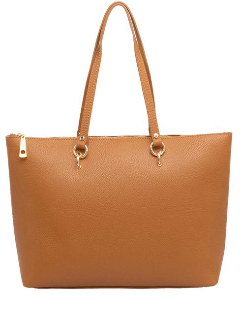LESAC VIOLA  Shopping Bag in pelle natural - Borse Donna