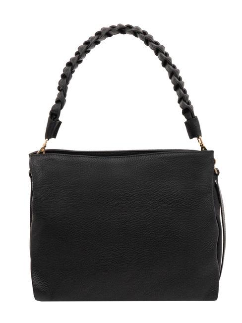 LESAC BIANCOSPINO  Borsa a spalla, con tracolla, in pelle nero - Borse Donna