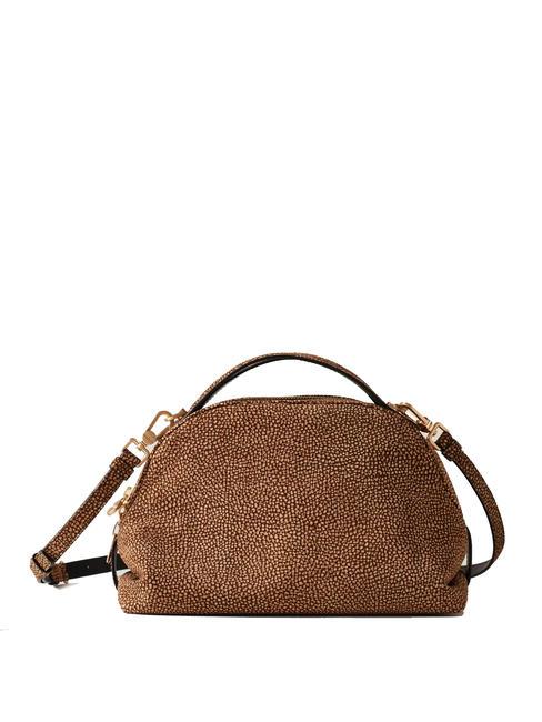 BORBONESE CAMOSCIO Borsa in pelle a tracolla op/natu - Borse Donna