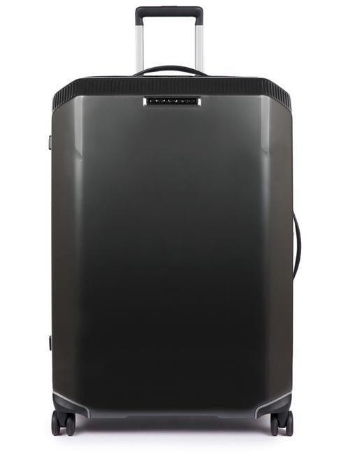 PIQUADRO BOLD Trolley extra large Nero - Trolley Rigidi