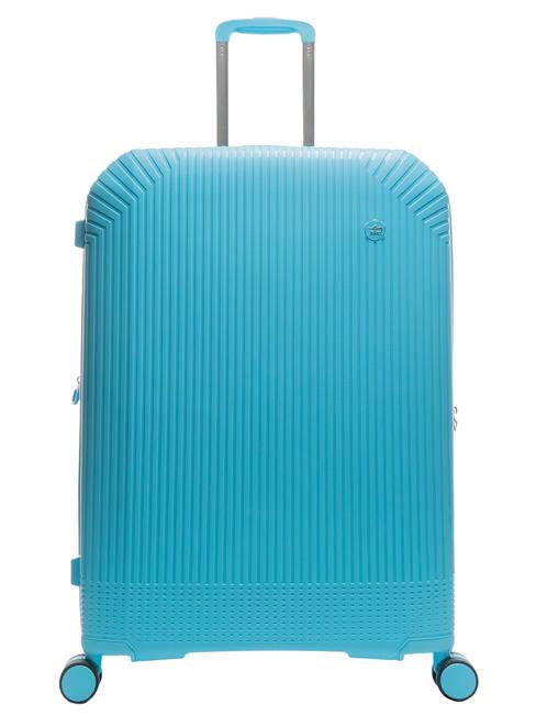LESAC LIGHT POP 1 Trolley grande espandibile water blue - Trolley Rigidi