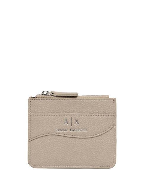 ARMANI EXCHANGE A|X Porta carte con zip pisco - Portafogli Donna