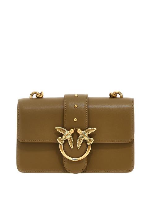 PINKO MINI LOVE BAG Borsa one simply piantagione-antique gold - Borse Donna