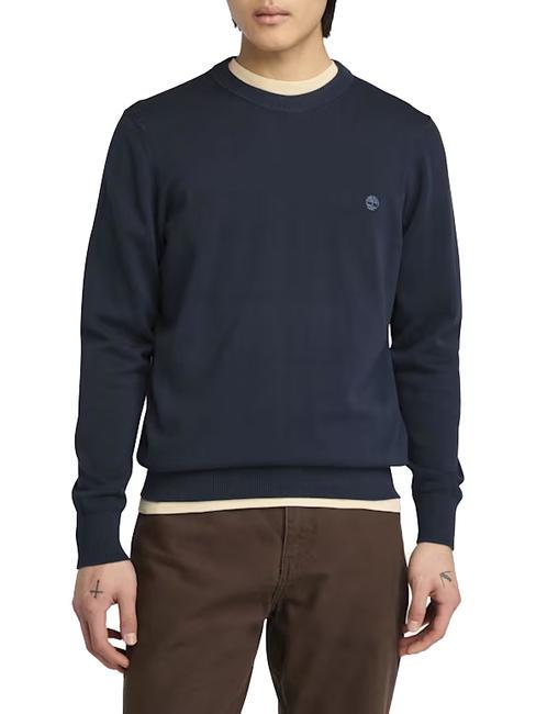 TIMBERLAND WILLIAMS RIVER Maglioncino girocollo dark sapphire/dark denim - Felpe Uomo