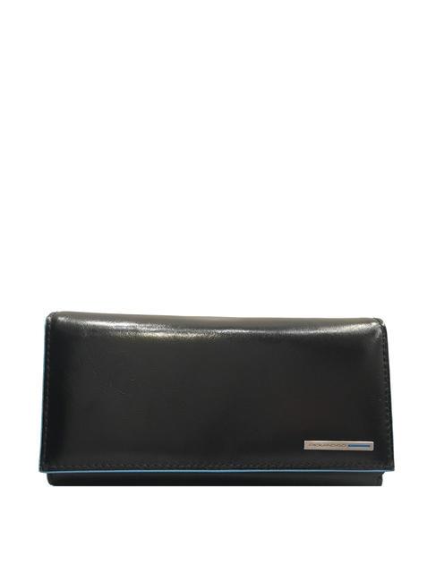 PIQUADRO  BLUE SQUARE Portafoglio in pelle Nero - Portafogli Donna