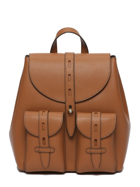 FURLA GARDENIA Zaino in pelle stampa keria brandy - Borse Donna