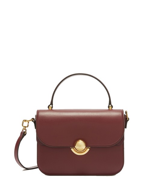 FURLA SFERA Borsa cartelletta in pelle con tracolla Ribes/rosso - Borse Donna