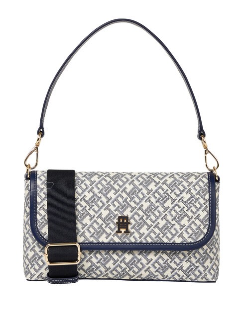 TOMMY HILFIGER TH MONOPLAY Borsetta a spalla, con tracolla space blue - Borse Donna