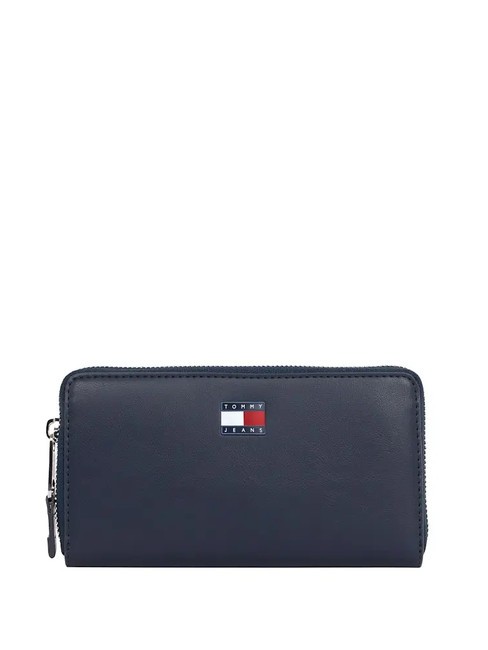 TOMMY HILFIGER TOMMY JEANS ESS MUST  Portafoglio zip around dark night navy - Portafogli Donna