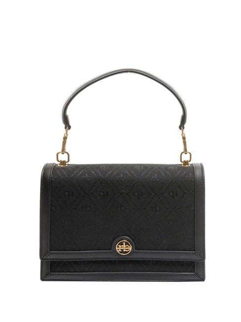 ROCCOBAROCCO FRIDA Borsa cartelletta in tessuto jacquard nero - Borse Donna