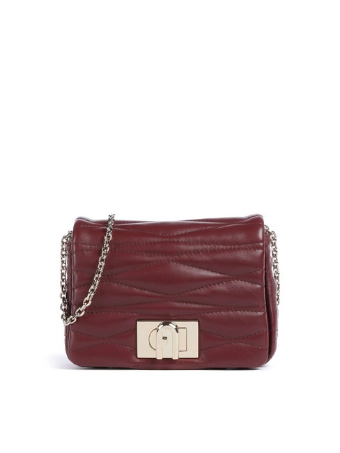 FURLA 1927 Borsa mini a tracolla in pelle Ribes/rosso - Borse Donna
