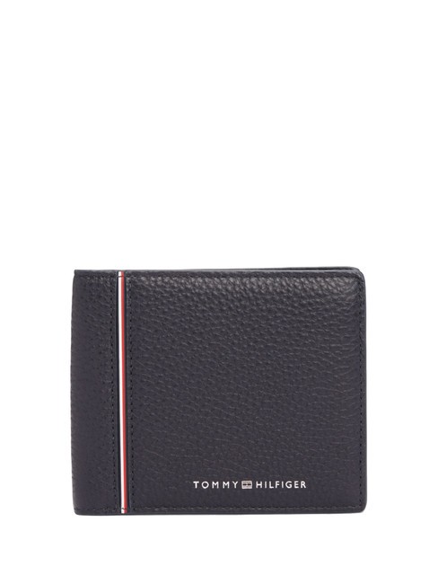TOMMY HILFIGER TH CORP Portafoglio in pelle space blue - Portafogli Uomo