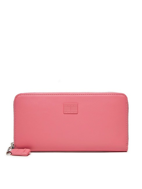 TOMMY HILFIGER TOMMY JEANS ESS MUST  Portafoglio zip around preppy pink - Portafogli Donna