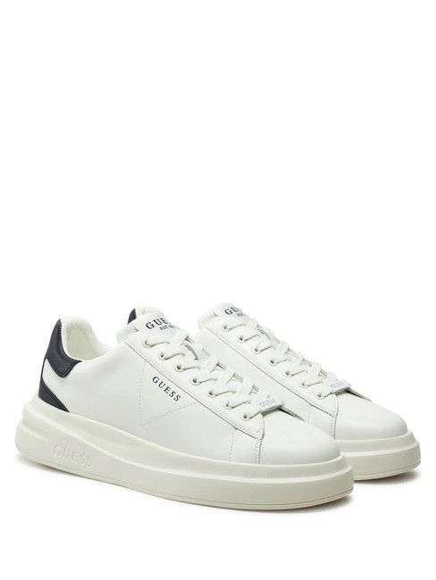 GUESS ELBA Sneakers  white blue - Scarpe Uomo