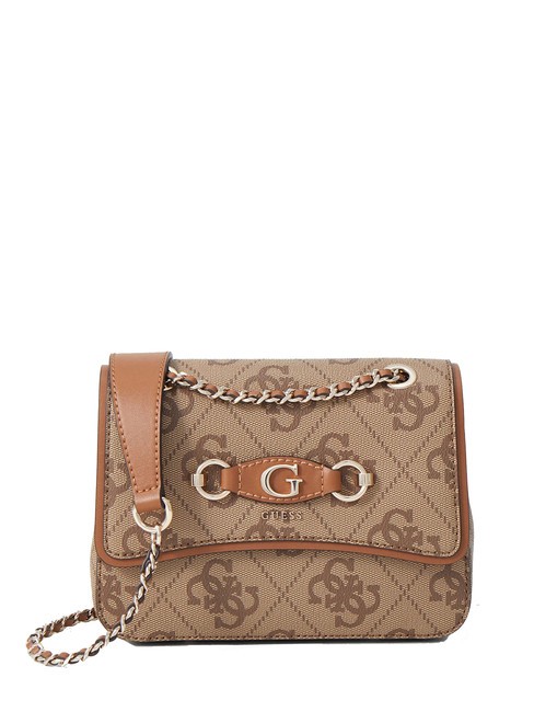 GUESS IZZY  Mini Bag a spalla / a tracolla LATTE LOGO - Borse Donna