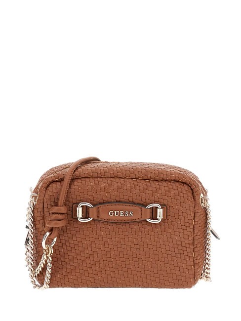 GUESS FRANCY  Camera Bag a tracolla COGNAC - Borse Donna
