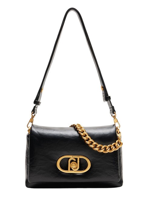 LIUJO LAPUFFY Borsa a spalla con flap NERO - Borse Donna