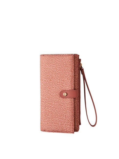 BORBONESE CLASSICA Portafoglio tasca porta smartphone lipstick - Portafogli Donna