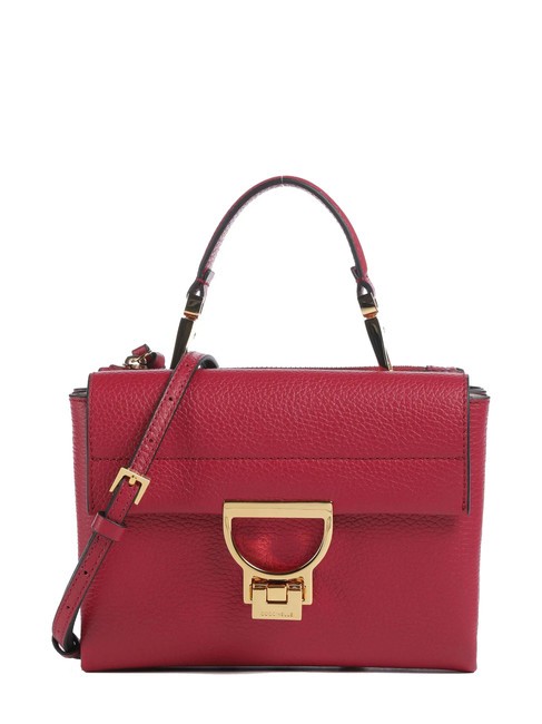 COCCINELLE ARLETTIS Minibag in pelle martellata sangria - Borse Donna