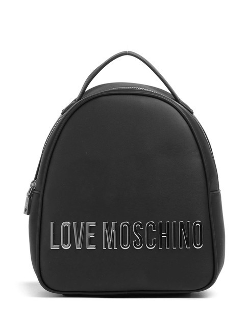 LOVE MOSCHINO LETTERING Zaino Nero/nero - Borse Donna