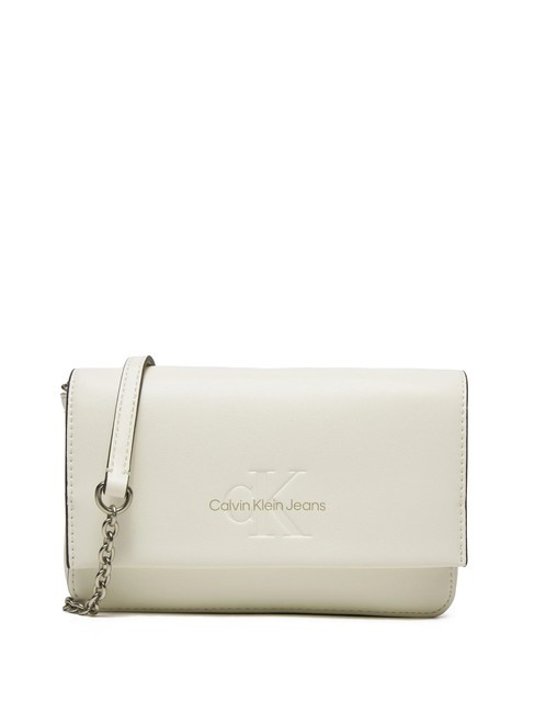CALVIN KLEIN SCULPTED  Mini Bag a tracolla tofu - Borse Donna