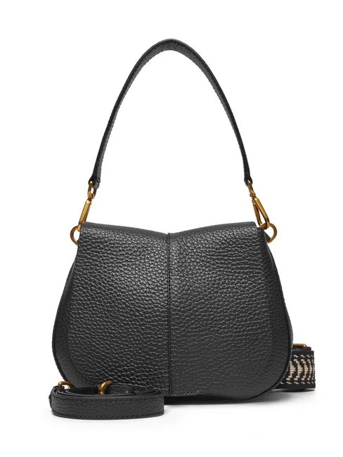 GIANNI CHIARINI HELENA ROUND Borsa a spalla con doppia tracolla Nero - Borse Donna