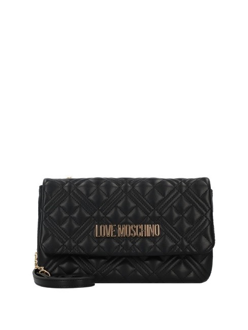 LOVE MOSCHINO QUILTED Borsa piccola a tracolla Nero - Borse Donna