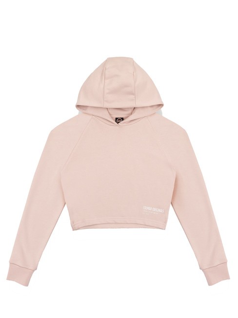 COLMAR LOOP Felpa cropped con cappuccio princess - Felpe Donna