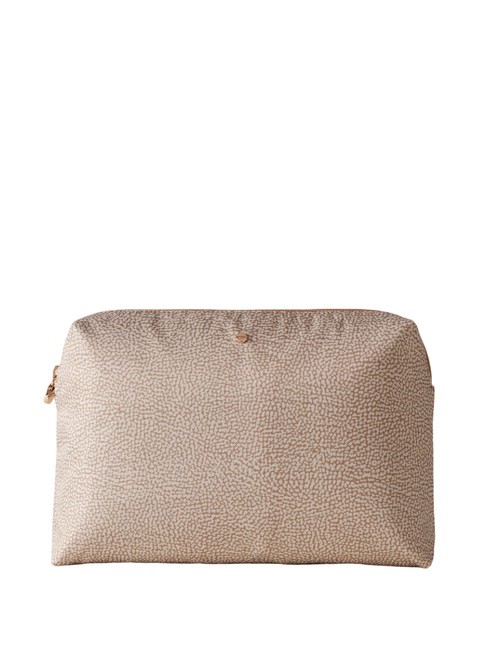 BORBONESE CLASSICA MEDIUM Beauty case da viaggio sabbia - Beauty Case