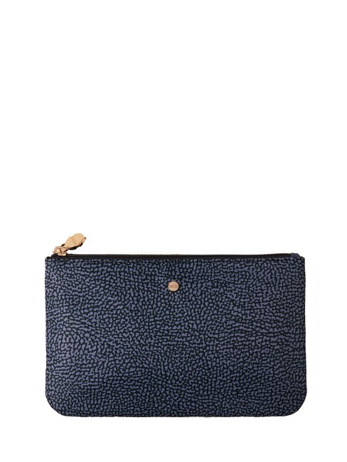BORBONESE CLASSICA Pochette a mano denim - Borse Donna