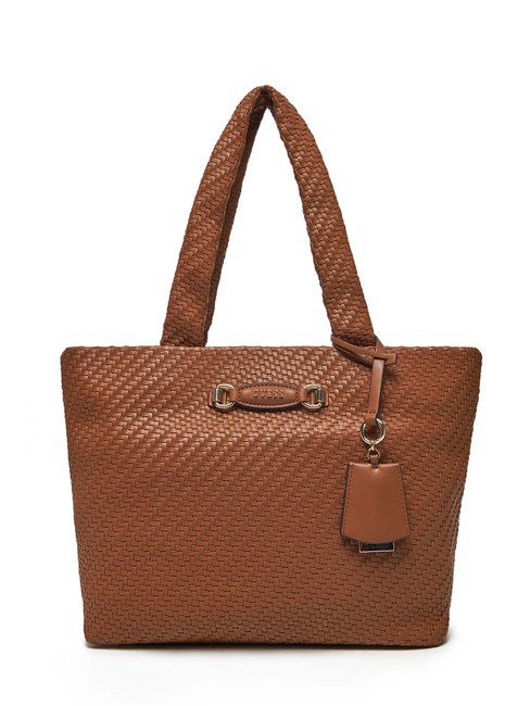 GUESS FRANCY  Shopping Bag COGNAC - Borse Donna