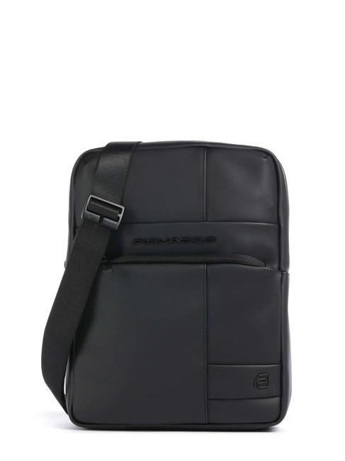 PIQUADRO WOLLEM GOMMATA  Borsello porta iPad mini Nero - Tracolle Uomo