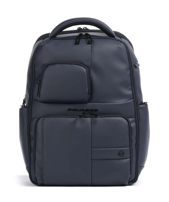 PIQUADRO WOLLEM Zaino porta PC 14"/ iPad 12,9" blu - Zaini da lavoro porta PC