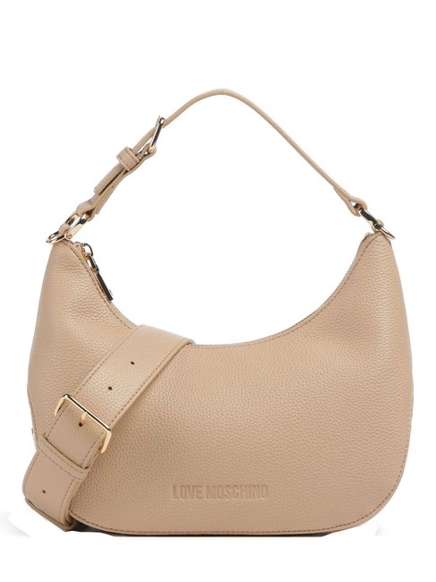 LOVE MOSCHINO SMOOTH  Borsa a spalla, con tracolla sabbia - Borse Donna